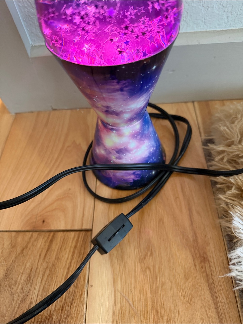 Galaxy Star Glitter Lava Lamp - Multicolor - Picture 2 of 5